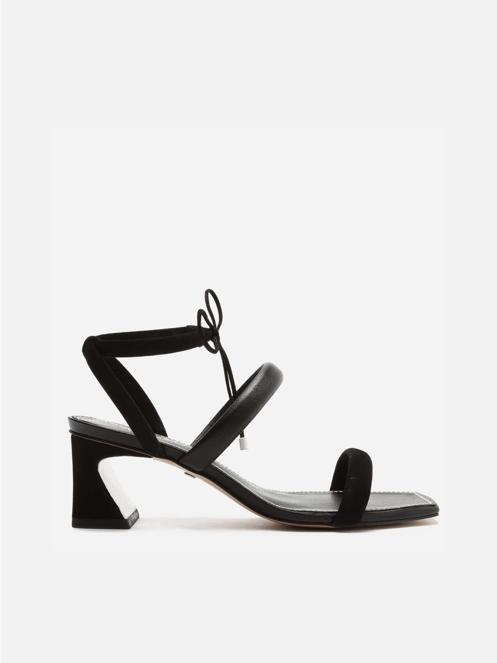 Arezzo Lenny Block Leather Sandal